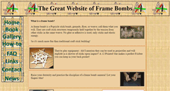 Desktop Screenshot of framebomb.com